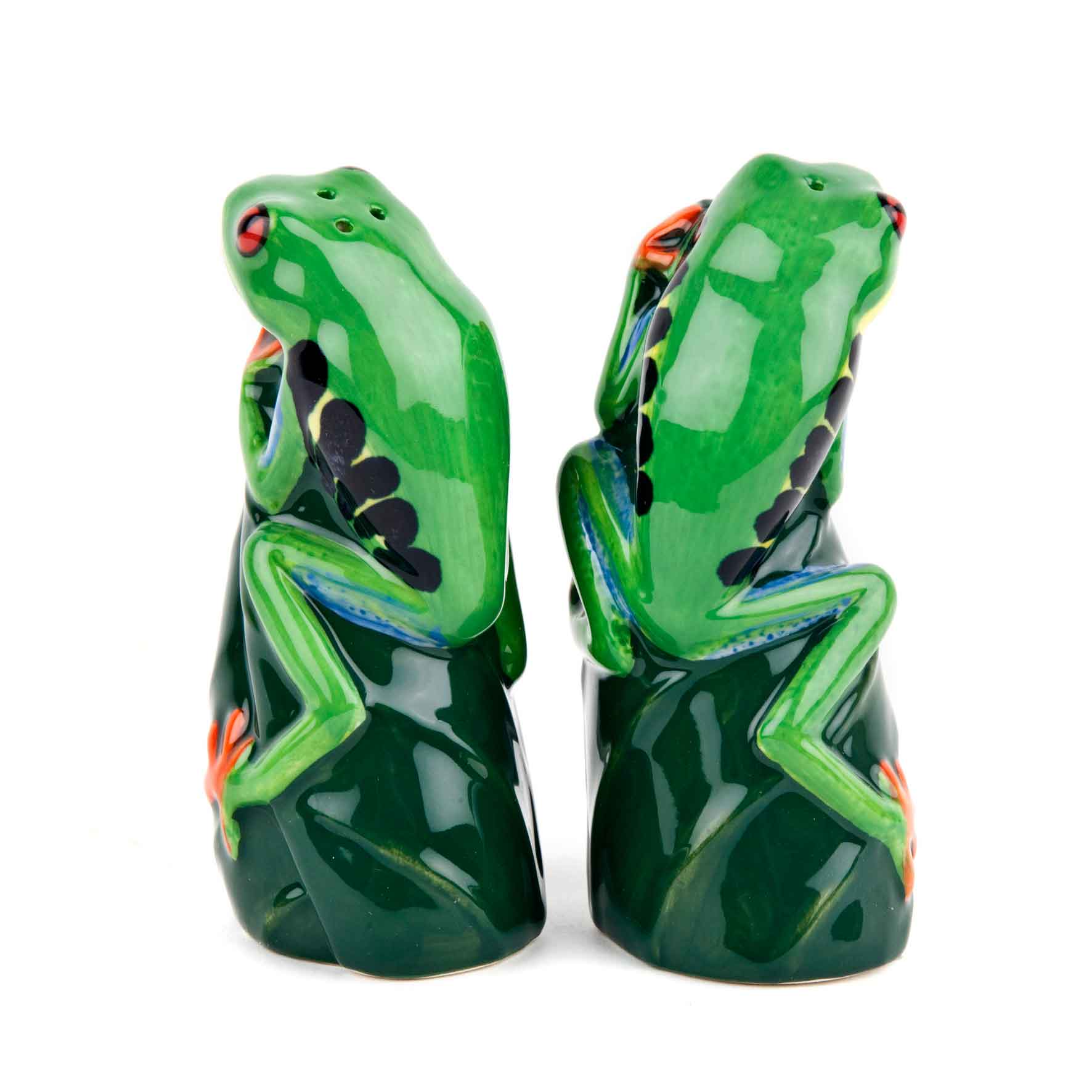 Tree Frog / Laubfrosch - die Salz und Pfeffer Streuer von Quail Ceramics 