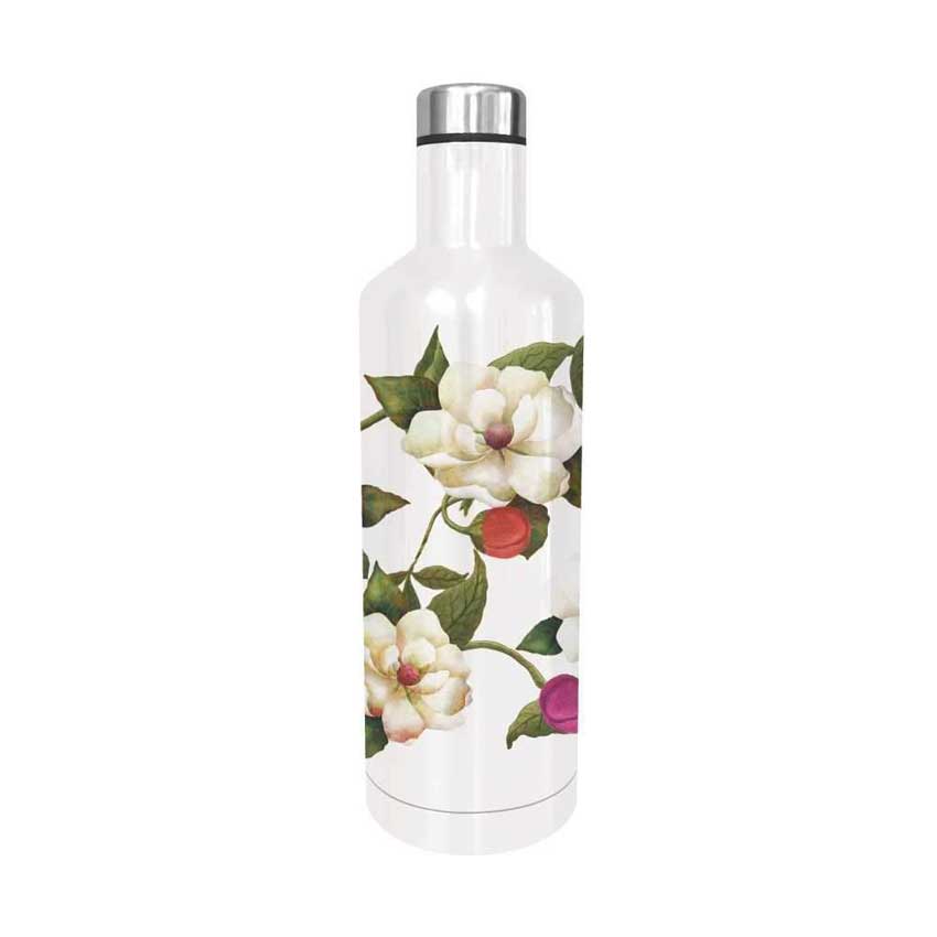 "Southern Magnolias" / Edelstahl - Trinkflasche von Paperproducts Design