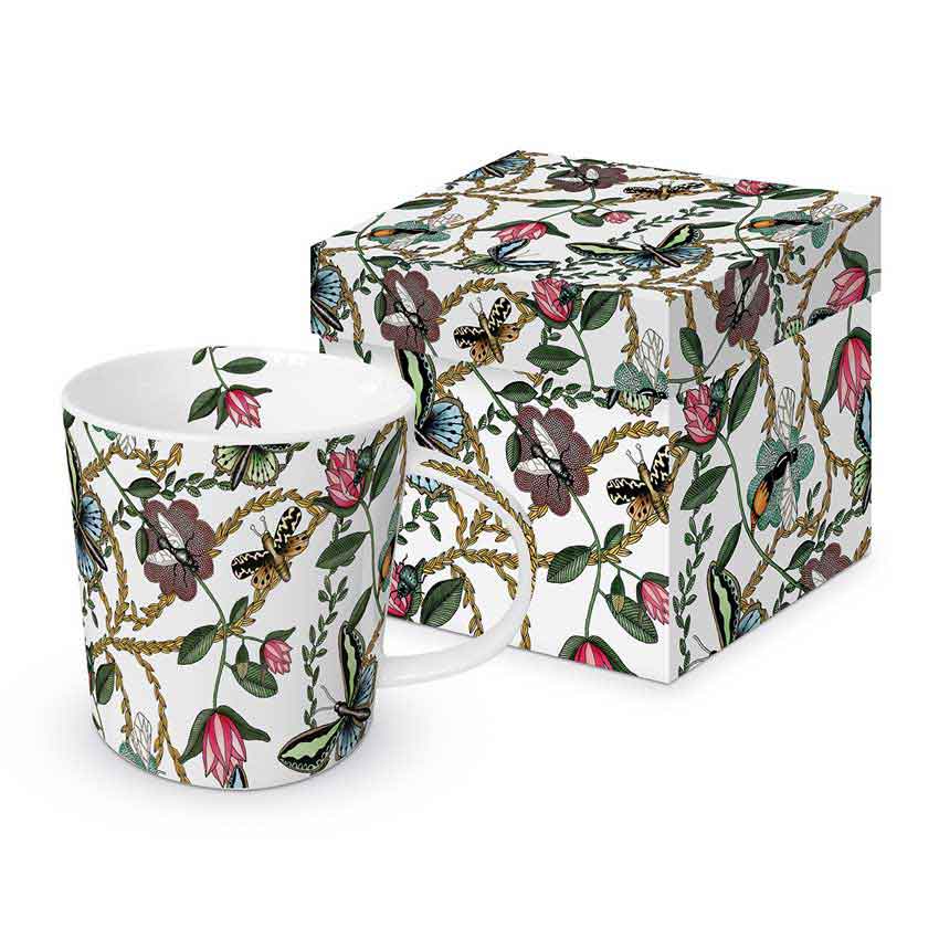 "Bugs & Butterflies" -  Trend Mug und Geschenkebox von PPD