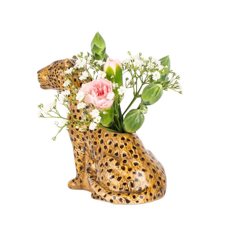 Leopard Mini Vase - von Quail Ceramics
