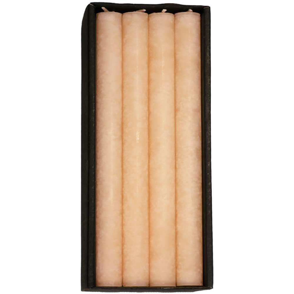 Schulthess Stabkerzen - Farbwelt Peach cashmere