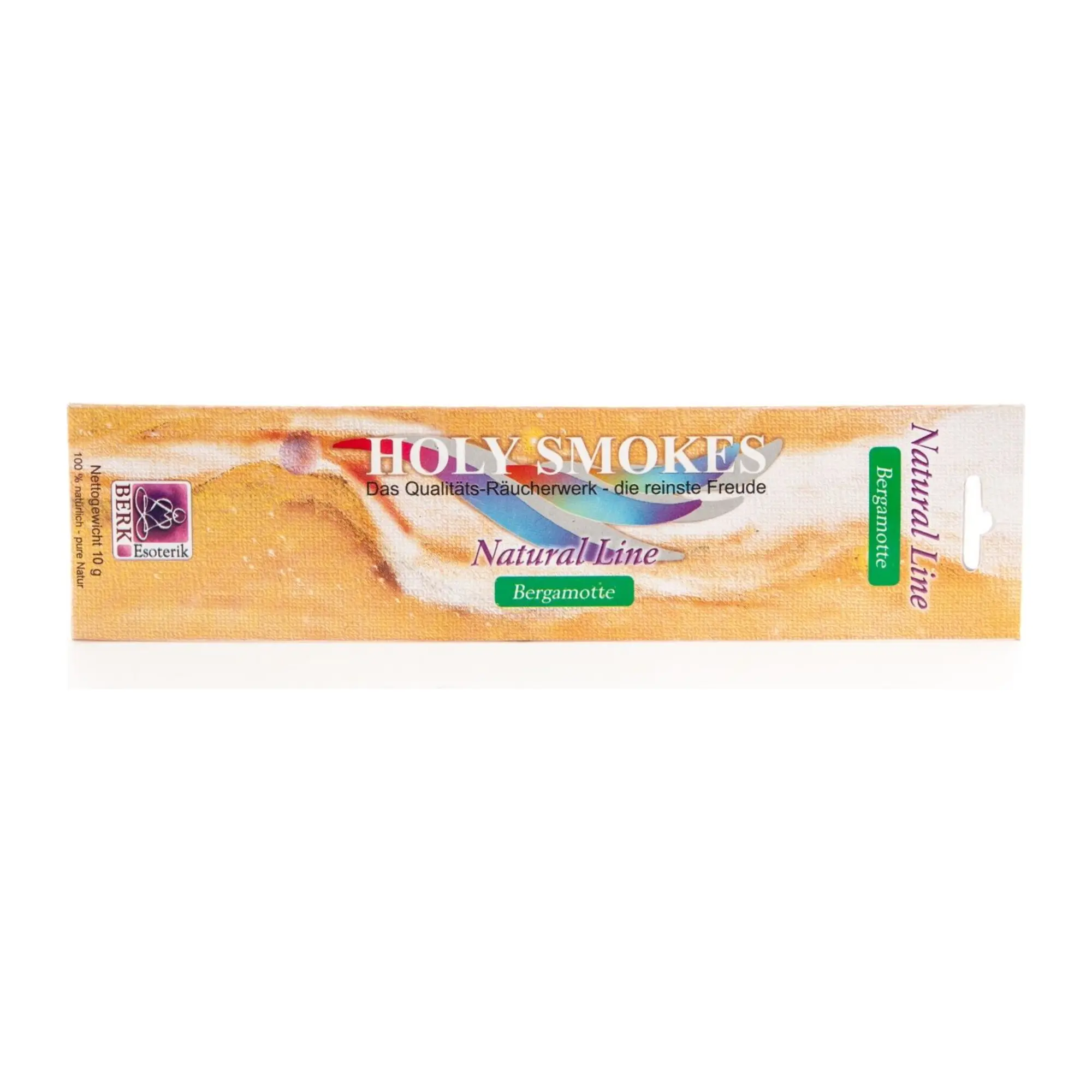 Bergamotte Räucherstäbchen der Natural Line von Berk in naturreiner, handgerollter Qualität