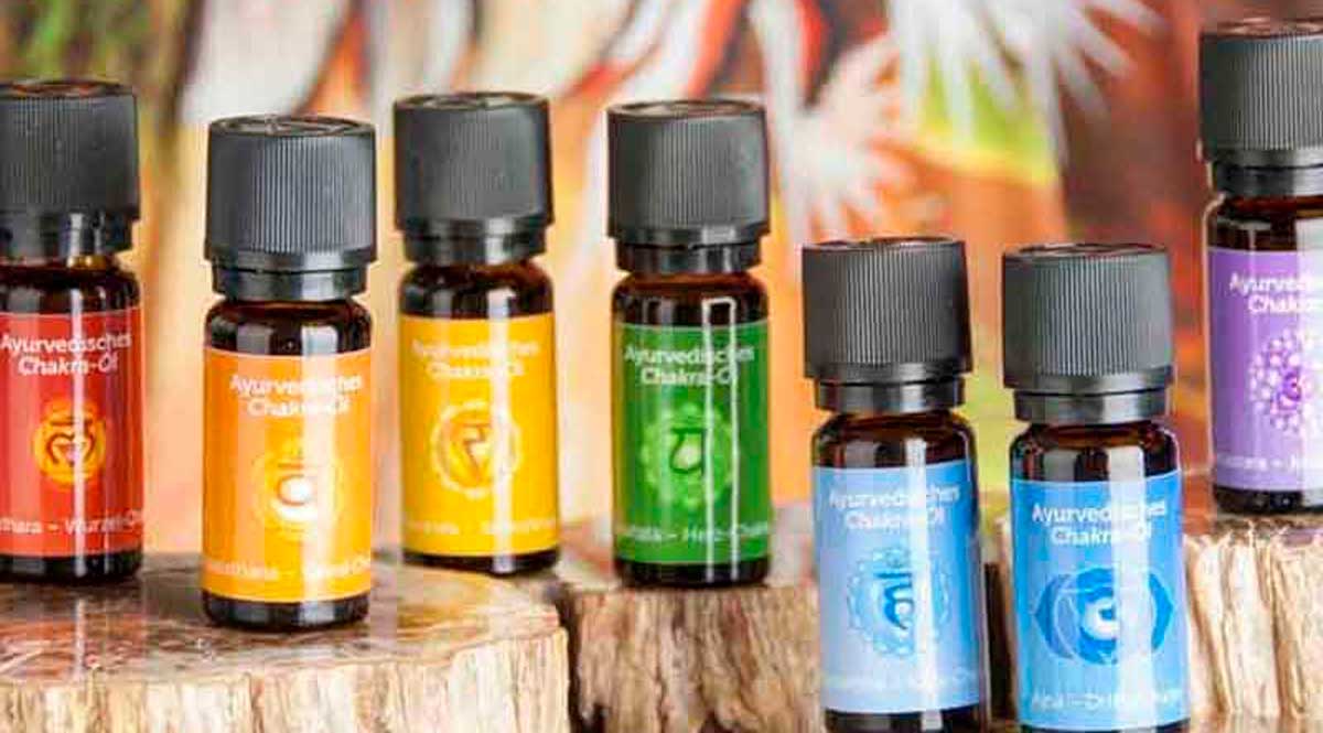 Ayurvedische Chakra Öle – hochwertige ätherische Ölmischungen von Berk zur Aktivierung der Energiezentren, ideal für Meditation, Massage und Aromatherapie.