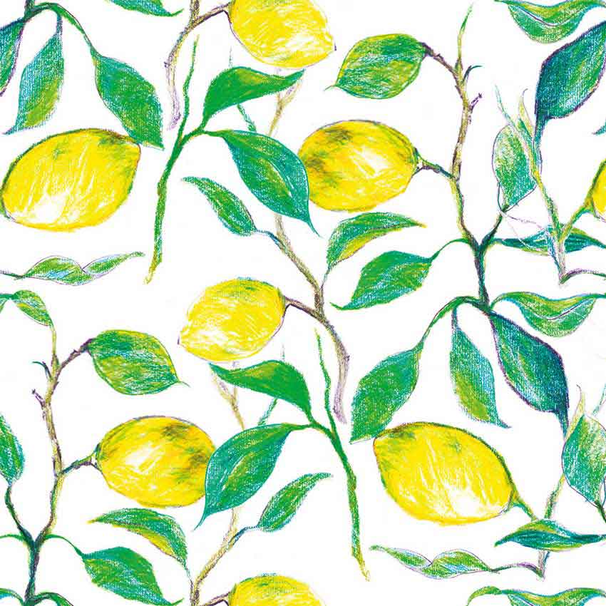  "Beautiful Lemons", große Papierservietten von PPD