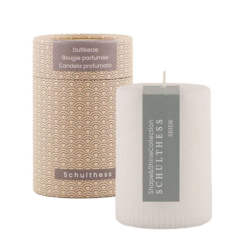 Seide - die Shape & Shine Collection von Schulthess Duftkerzen