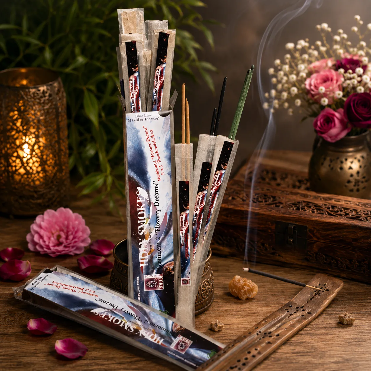 Räucherstäbchen Sortiment "Flowering Dreams"  - Räucherwerke von Berk