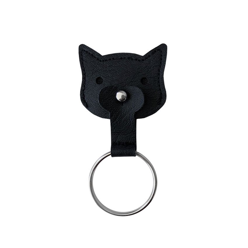 Schlüsselanhänger Catchip schwarz Schlüsselanhänger Catchip schwarz