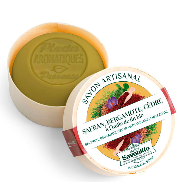 Savon Safran, Bergamotte & Cédre - von Maitre Savonitto