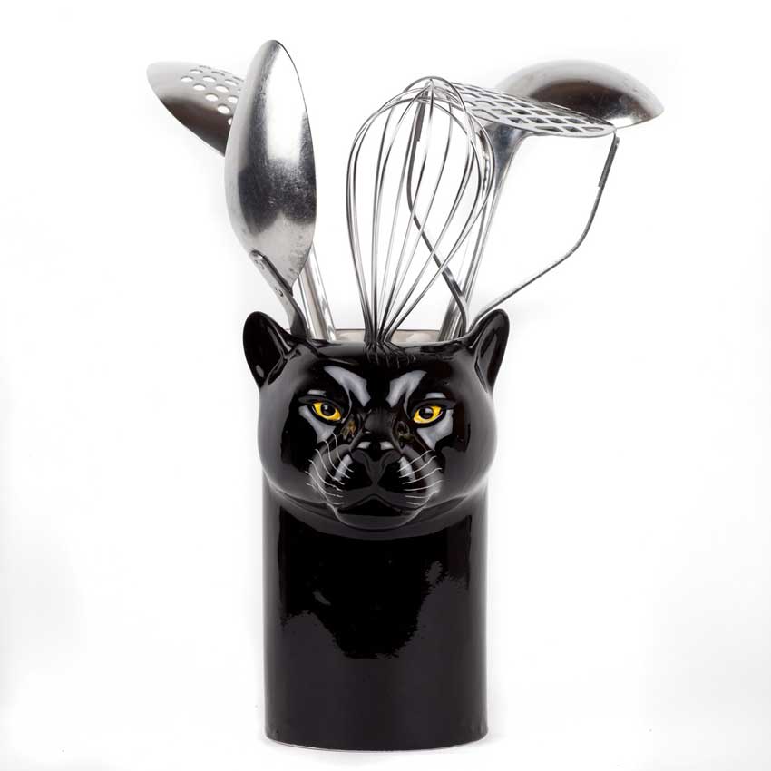 Utensilien Pot "Panther" - von Quail Ceramics