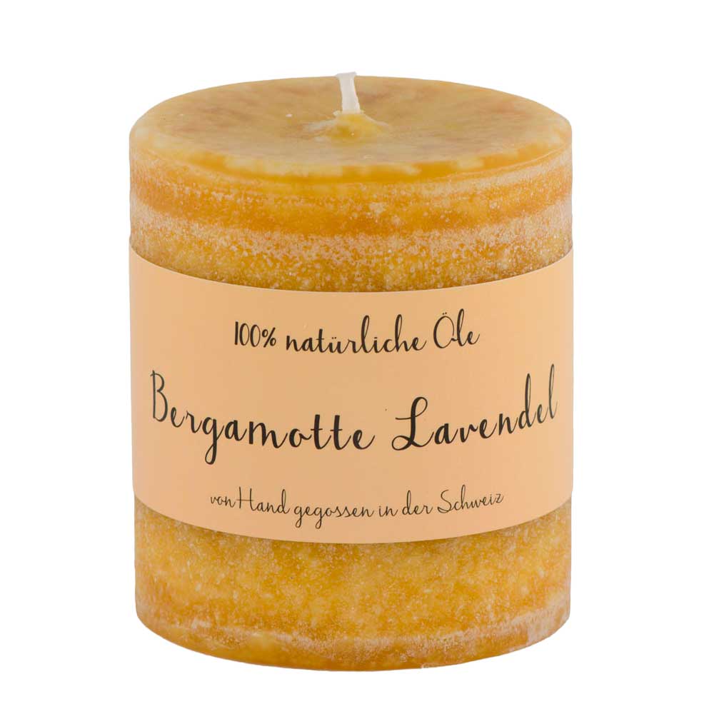 Bergamotte & Lavendel - Schulthess Duftkerze mit 100% natürlichen Ölen