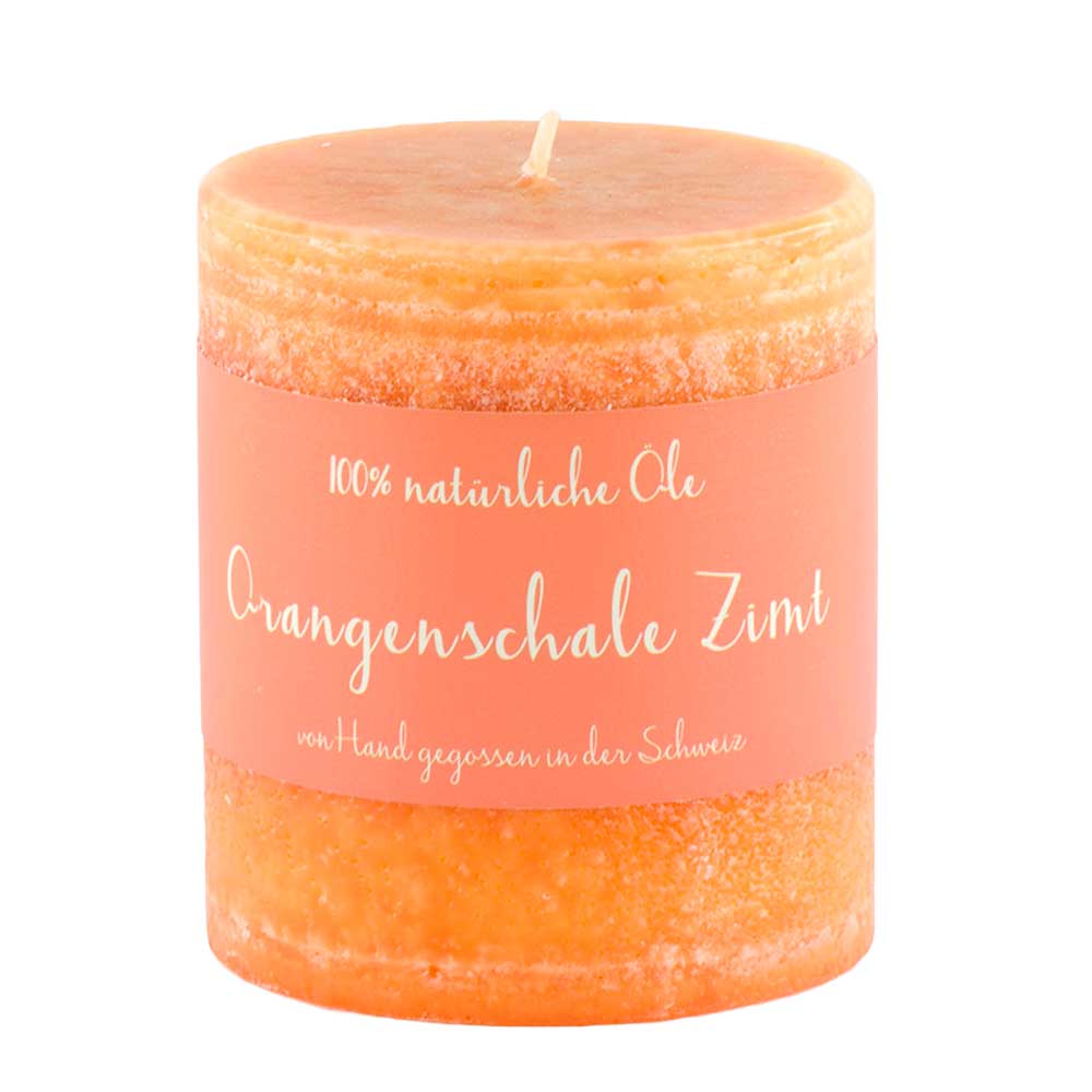 Orangenschale & Zimt - Schulthess Duftkerze mit 100% reinen Naturölen