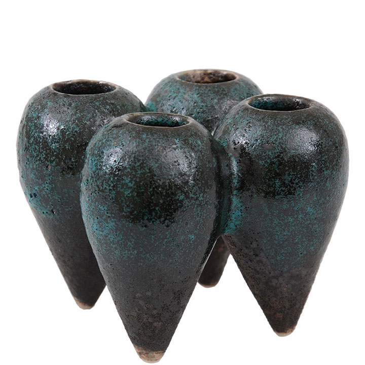 Coral Flute small - Blumenvase aus Keramik - von Miljögarden