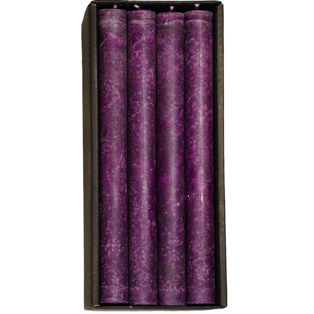 Schulthess Stabkerzen - Farbwelt Royal Purple