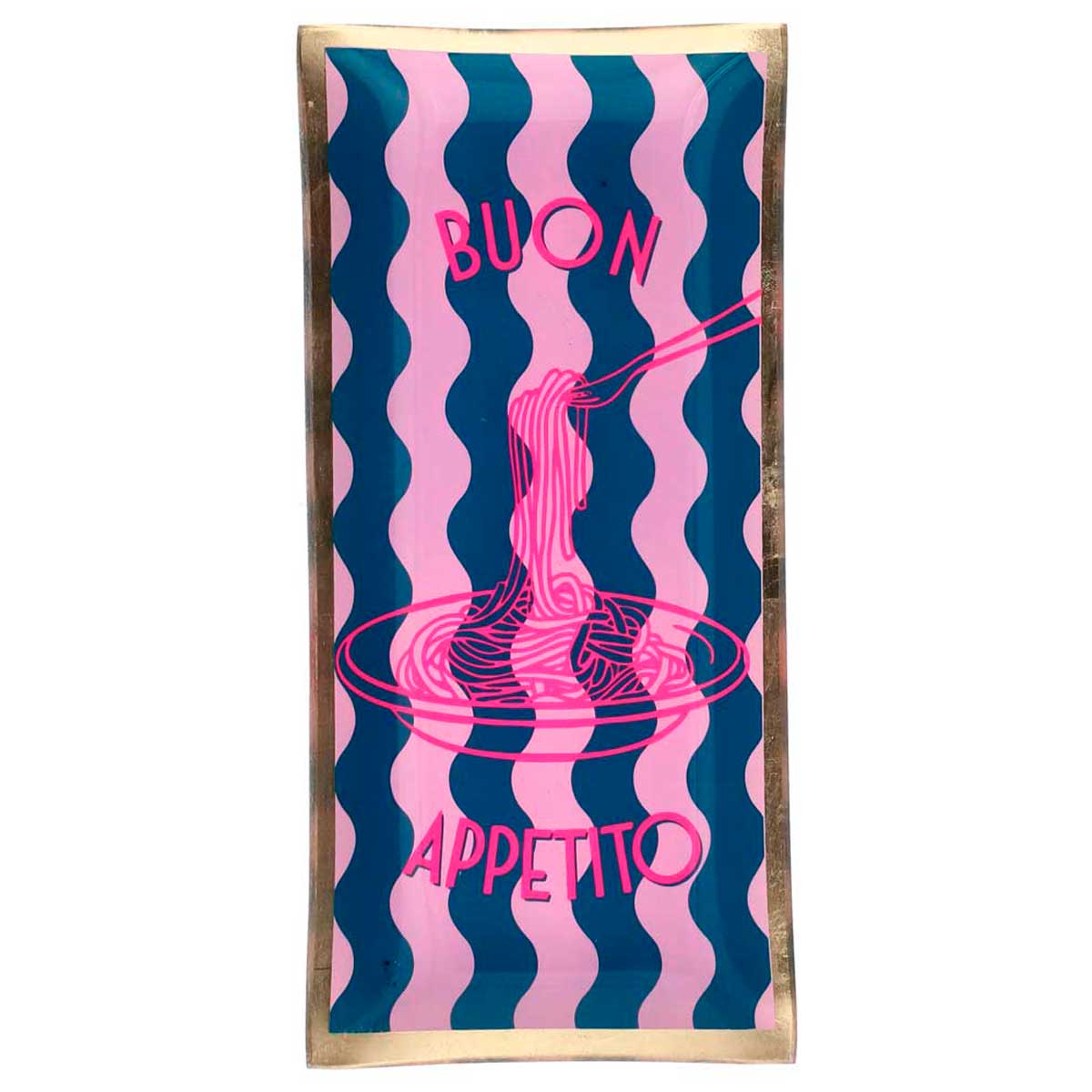 Love Plates - Glasteller "Buon Appetito" von Gift Company