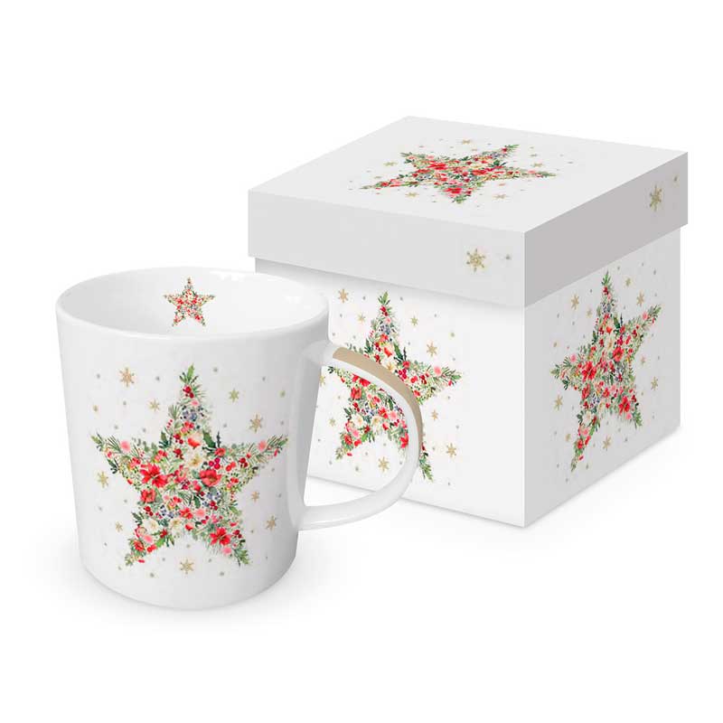 Beautiful Christmas Star - die große Porzellantasse von PPD