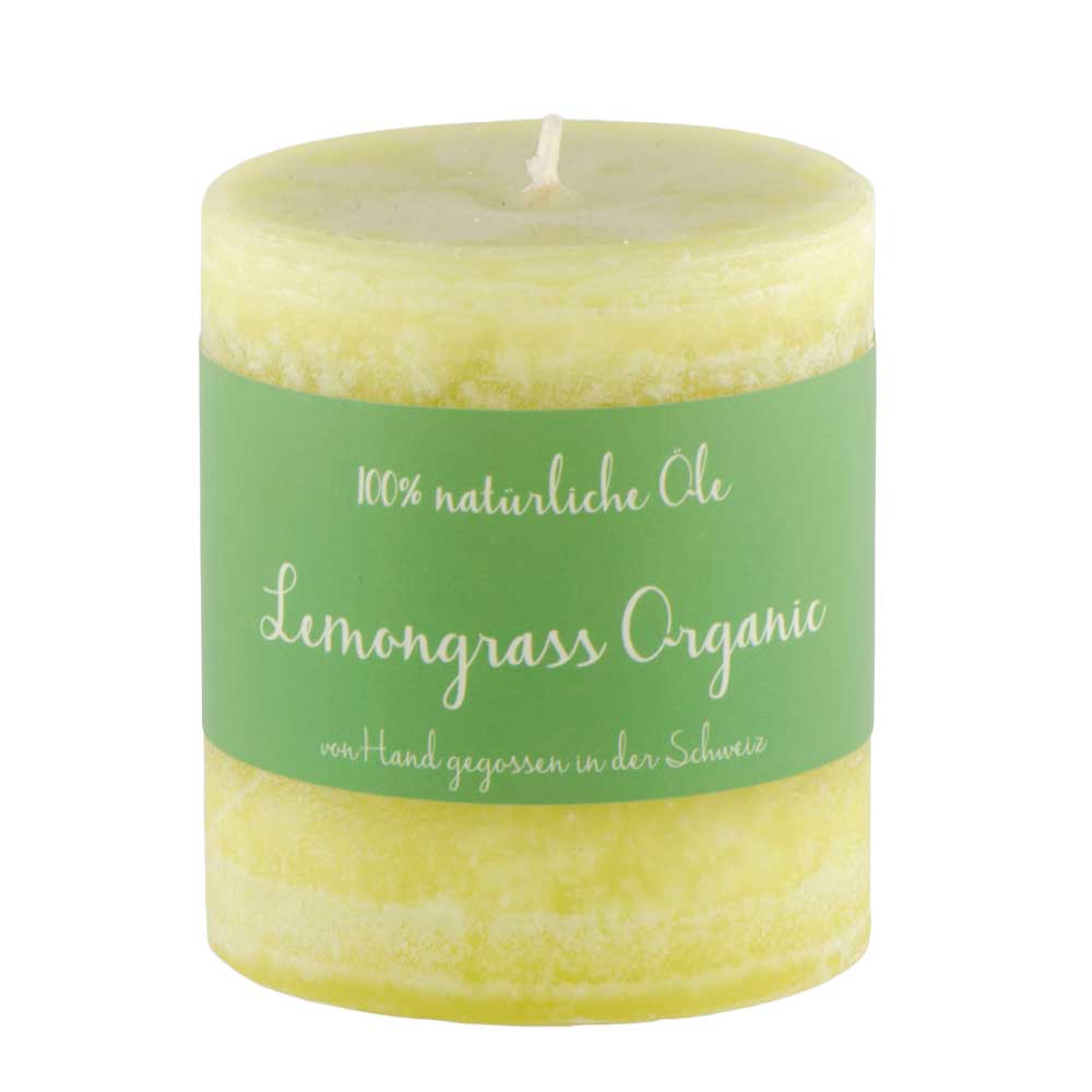 Lemongrass Organic - Schulthess Duftkerze mit 100% natürlichen Ölen