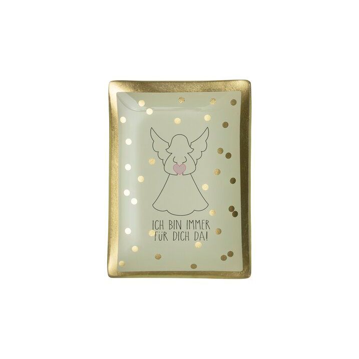 Love Plates - Glasteller "Engel" von Gift Company