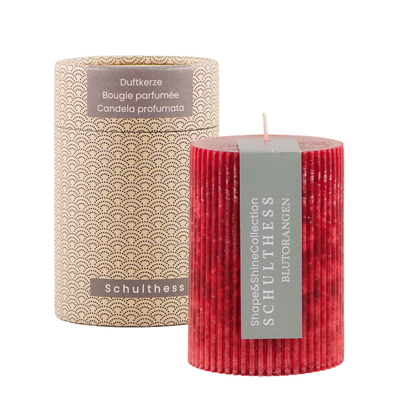 Blutorange - die Shape & Shine Collection von Schulthess Duftkerzen