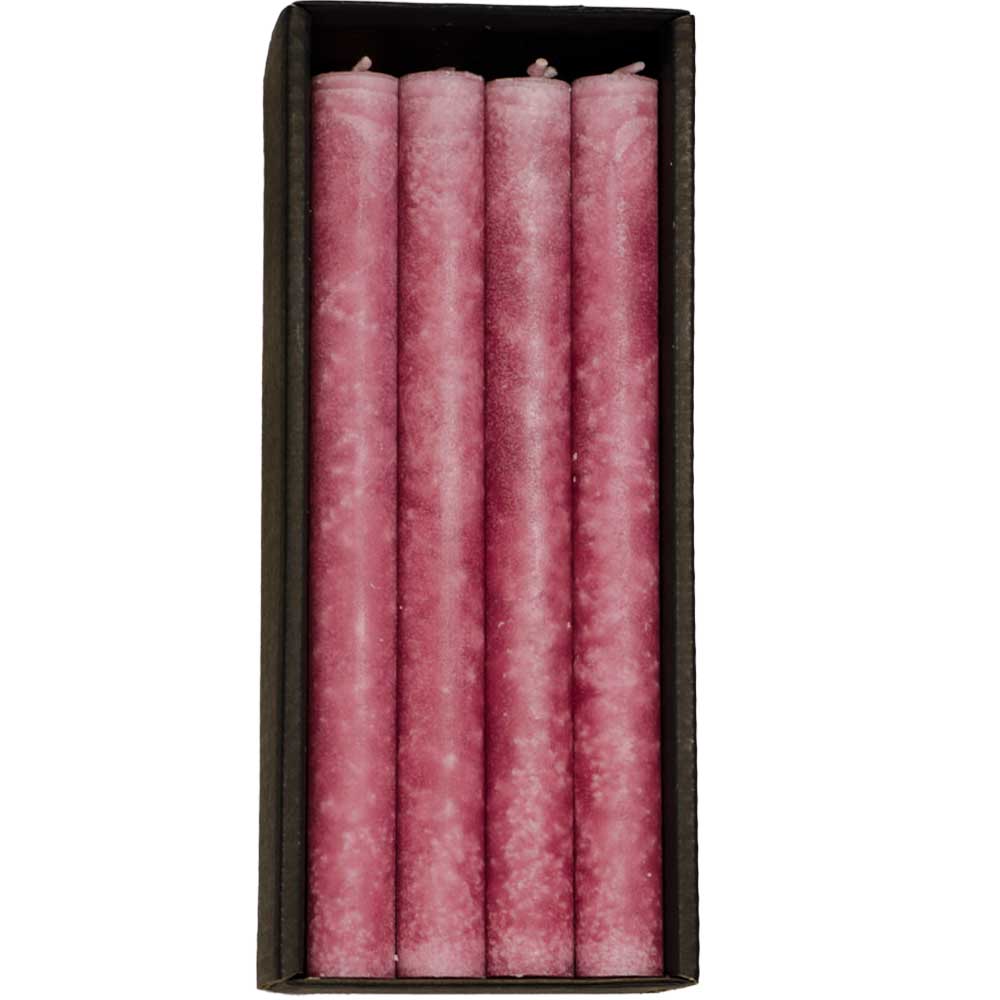 Schulthess Stabkerzen - Farbwelt Sweet Rose