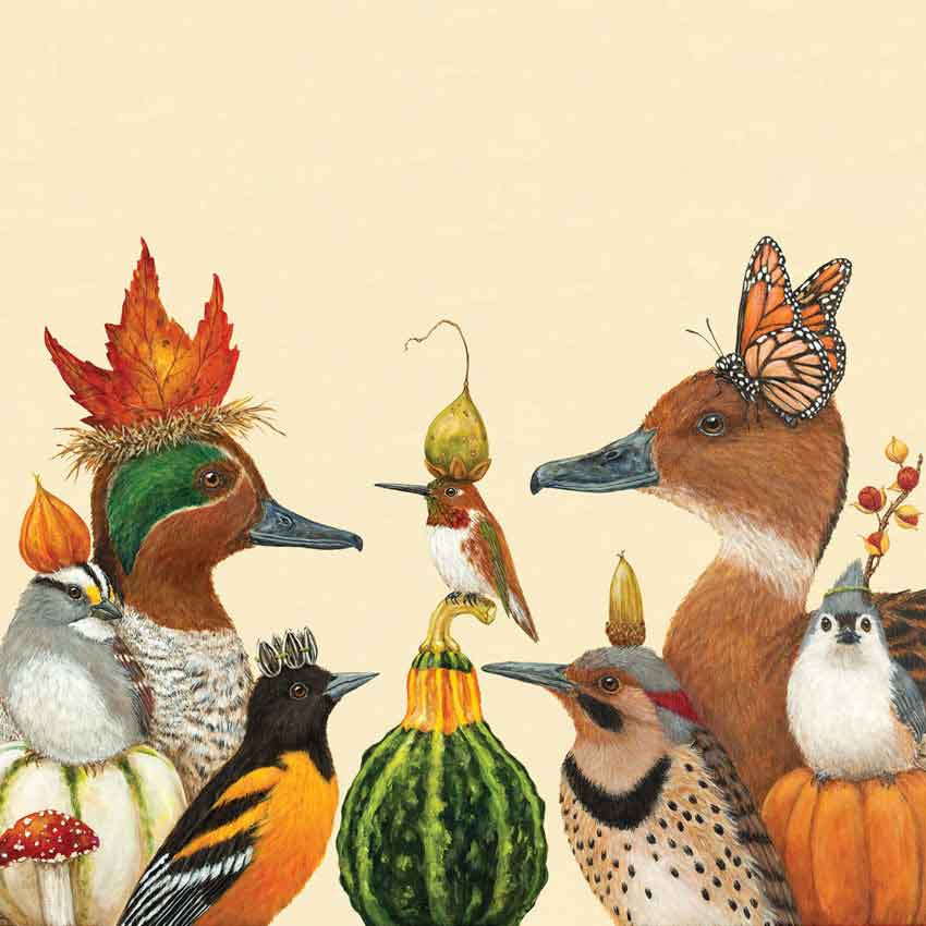 "We Gather Together", große Papierservietten von PPD