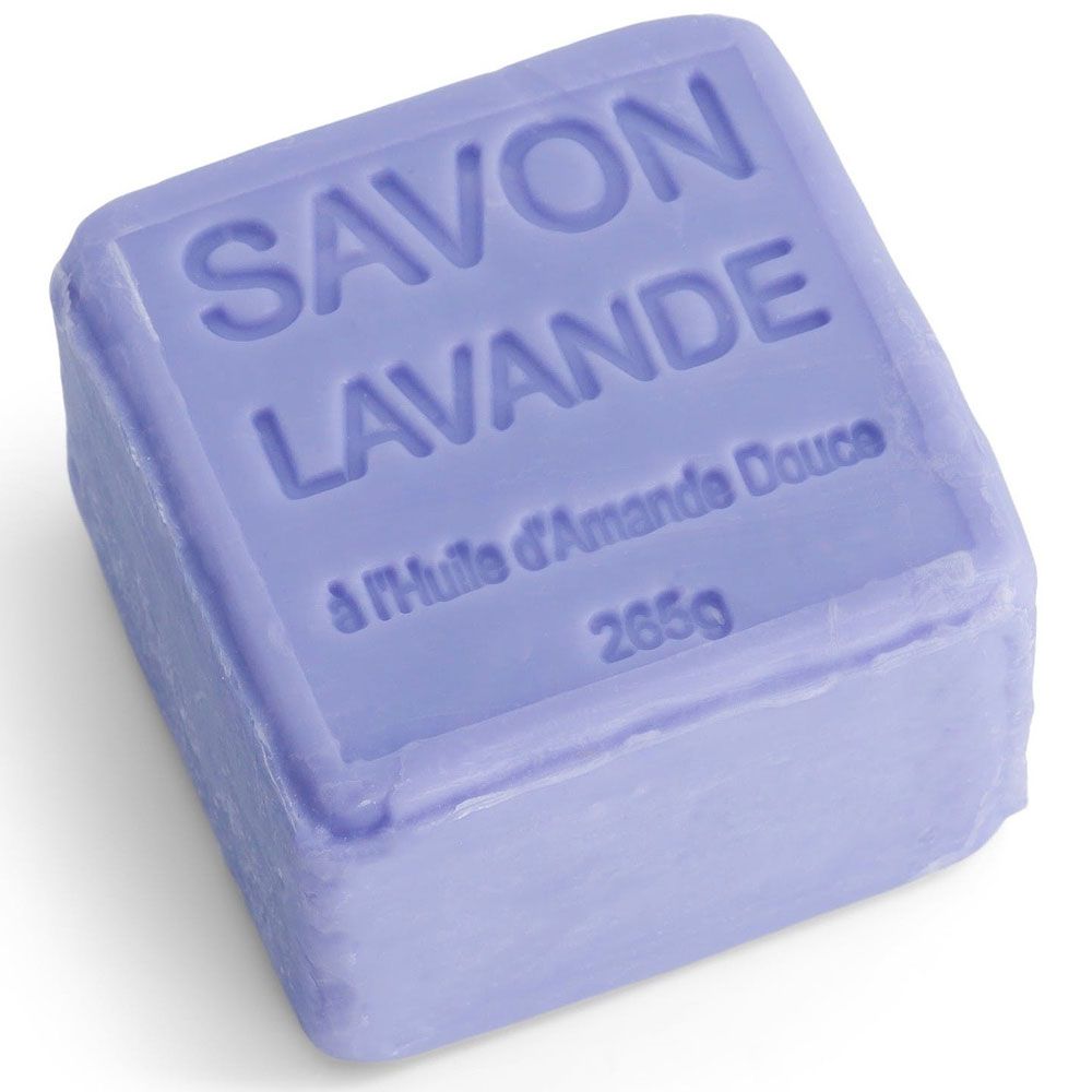 Savon Cube Lavande exfoliant - Lavendelseife von Maitre Savonitto