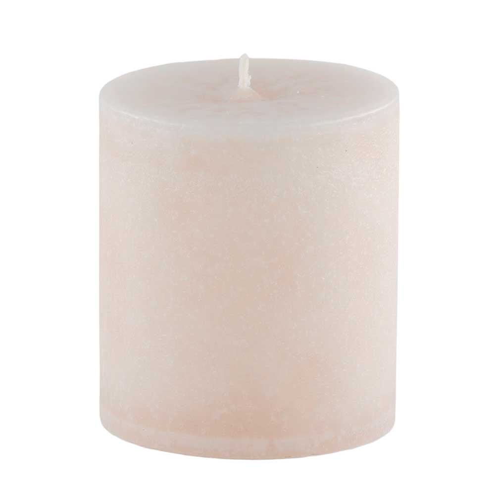 Schulthess Stumpenkerze ohne Duft - Farbe elfenbein