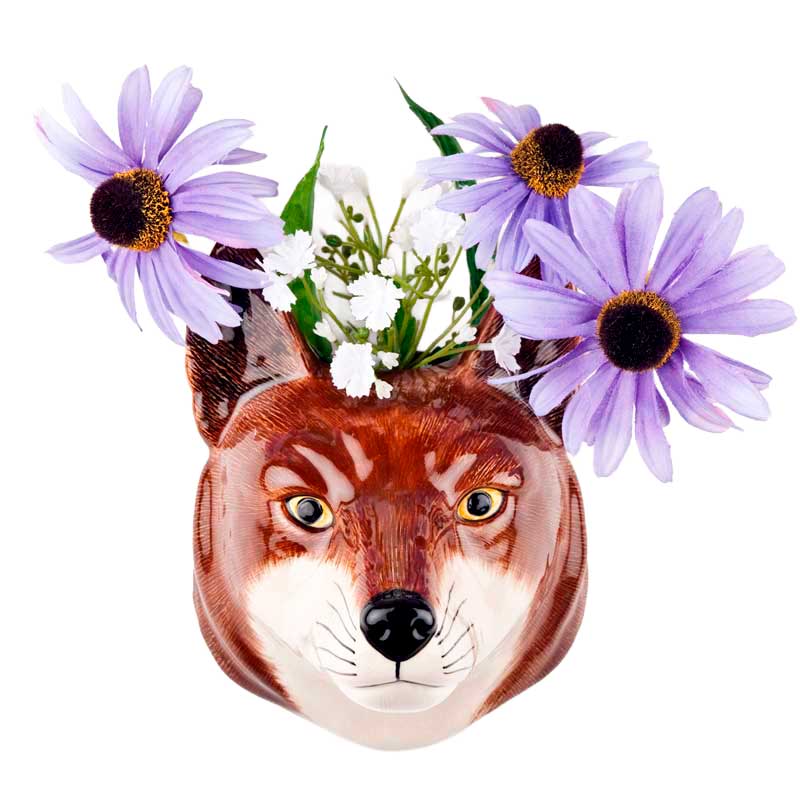 Fuchs / die große Wandvase von Quail Ceramics