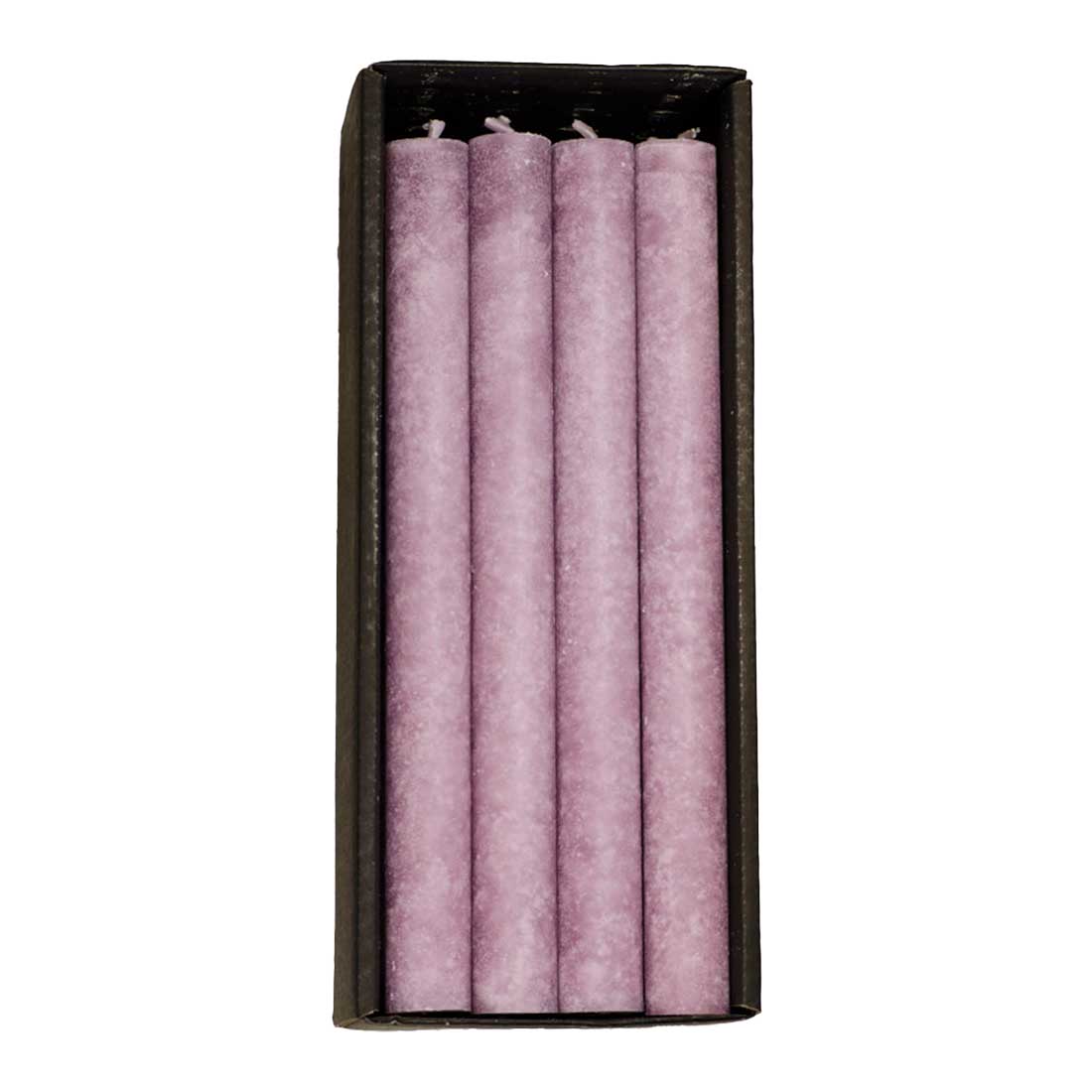 Schulthess Stabkerzen - Farbwelt Rose noir