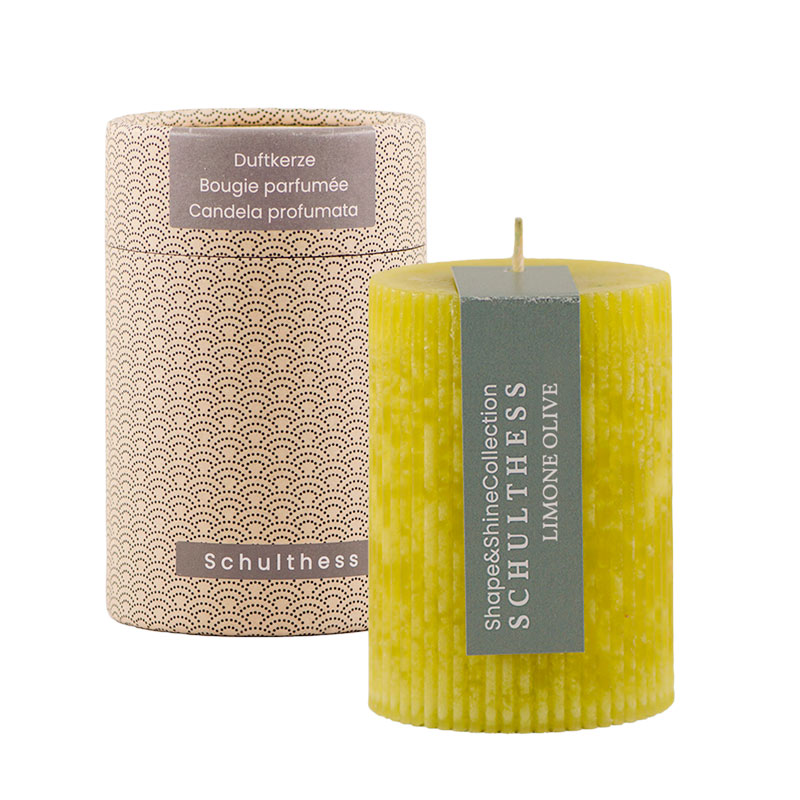Limone & Olive - die Shape & Shine Collection von Schulthess Duftkerzen