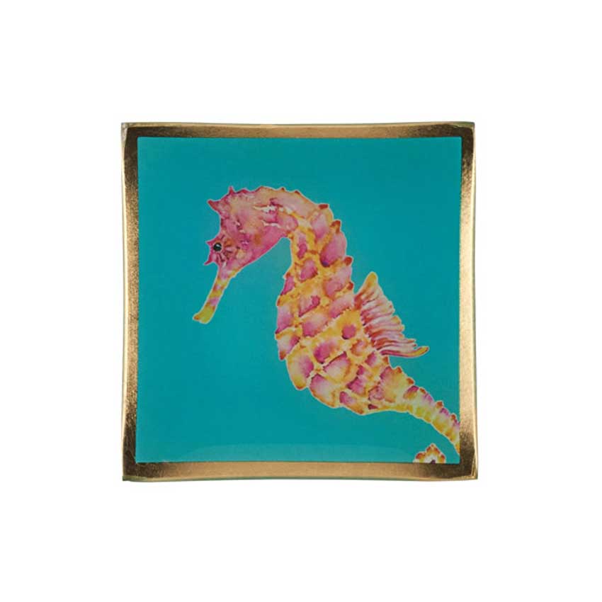 Love Plates - Glasteller "Seepferdchen" von Gift Company