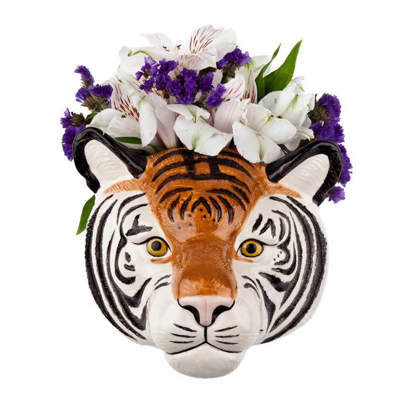 Tiger - die große Wandvase von Quail Ceramics