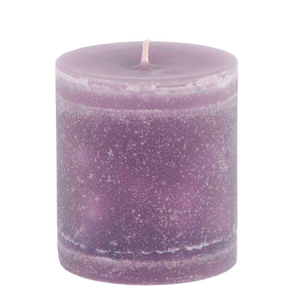 Schulthess Stumpenkerze ohne Duft - Farbe Daydream lila