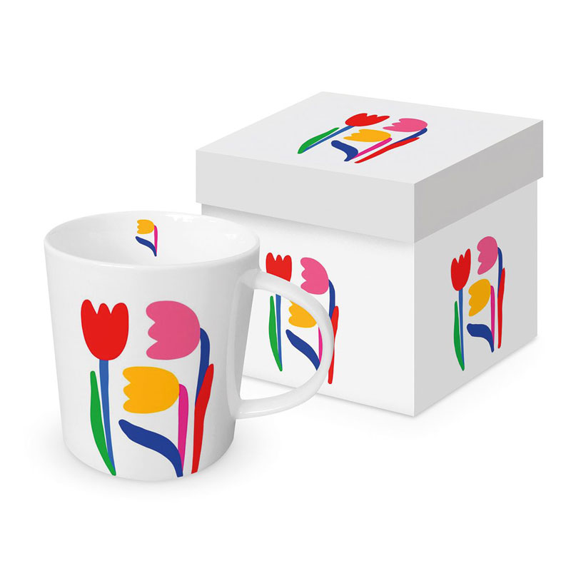 "Tulipes" -  Trend Mug und Geschenkebox von PPD