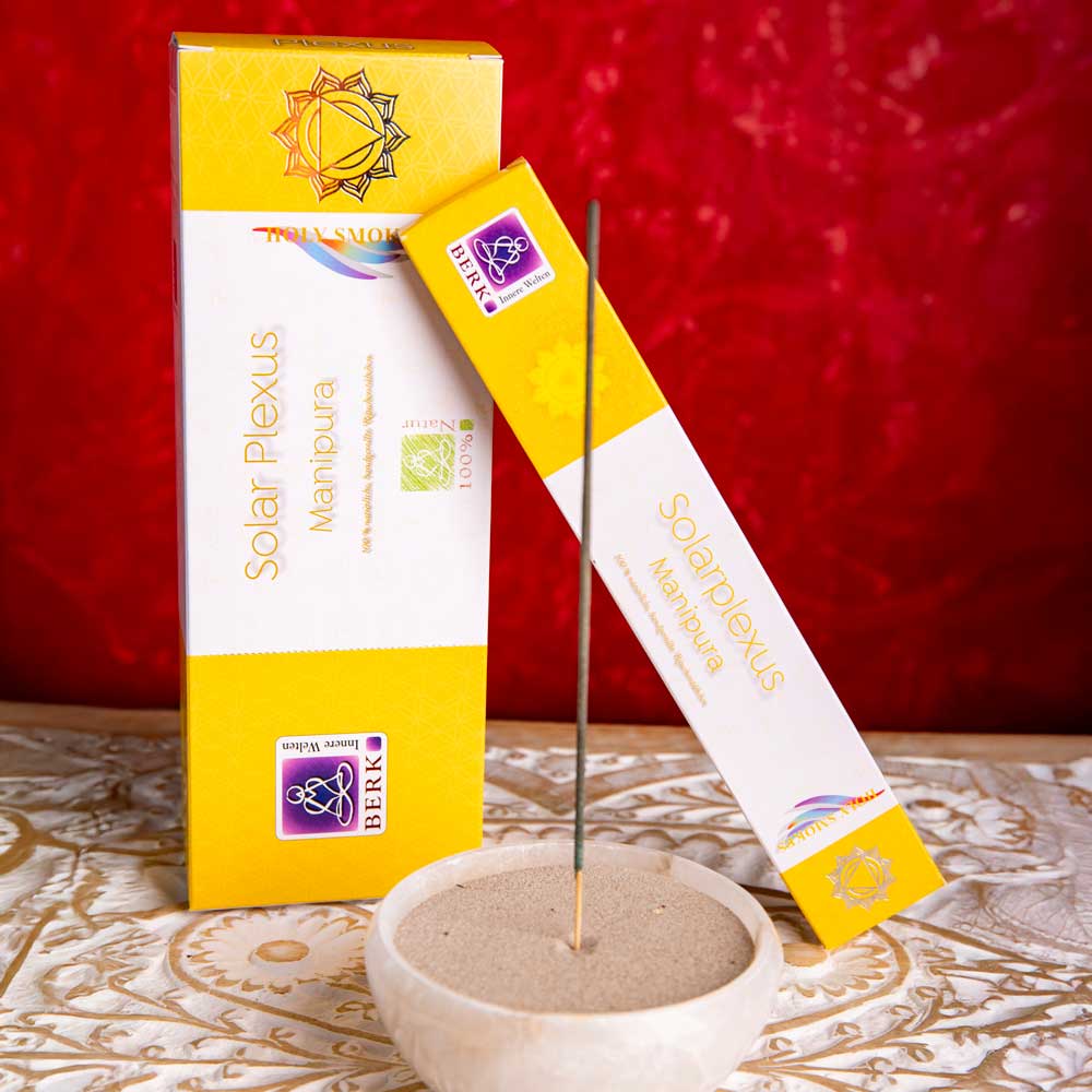 Räucherstäbchenset "Solarplexuschakra" aus der Chakra Line - Räucherwerke von Berk