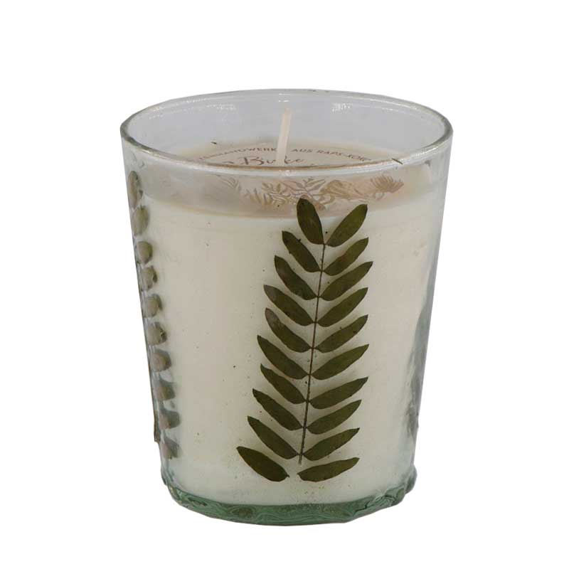 "Duft Birke & Rosenholz" in der Bohemian Glaskollektion von Schulthess Kerzen