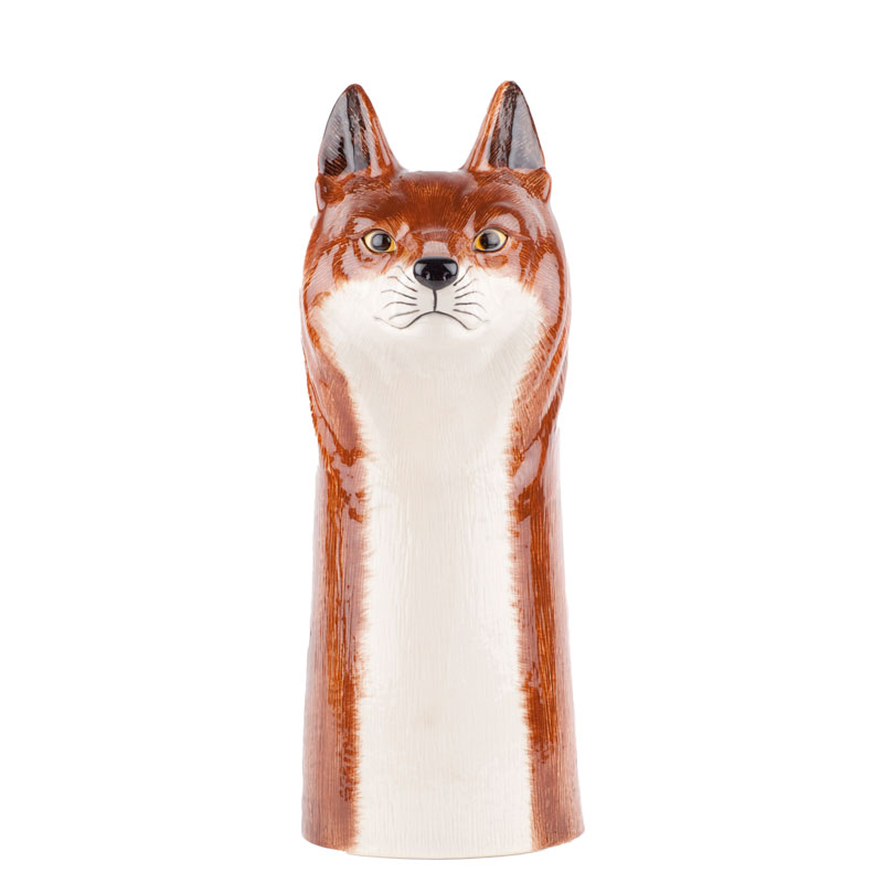 die große Fuchs Blumenvase - von Quail Ceramics