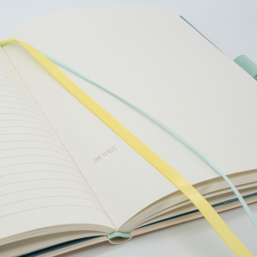 Notizbuch / Notebook "Time to Bee", Format DIN A5 von Pepa Lani®