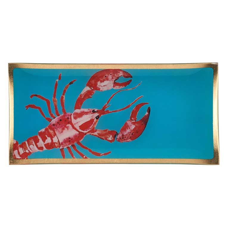 Love Plates - Glasteller "Hummer" von Gift Company