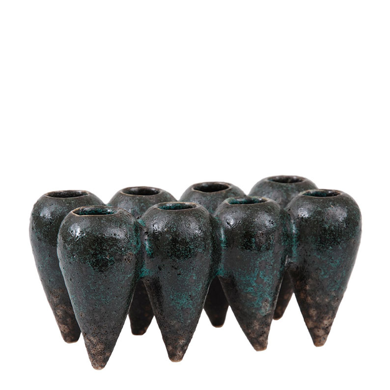 Coral Flute large - Blumenvase aus Keramik - von Miljögarden