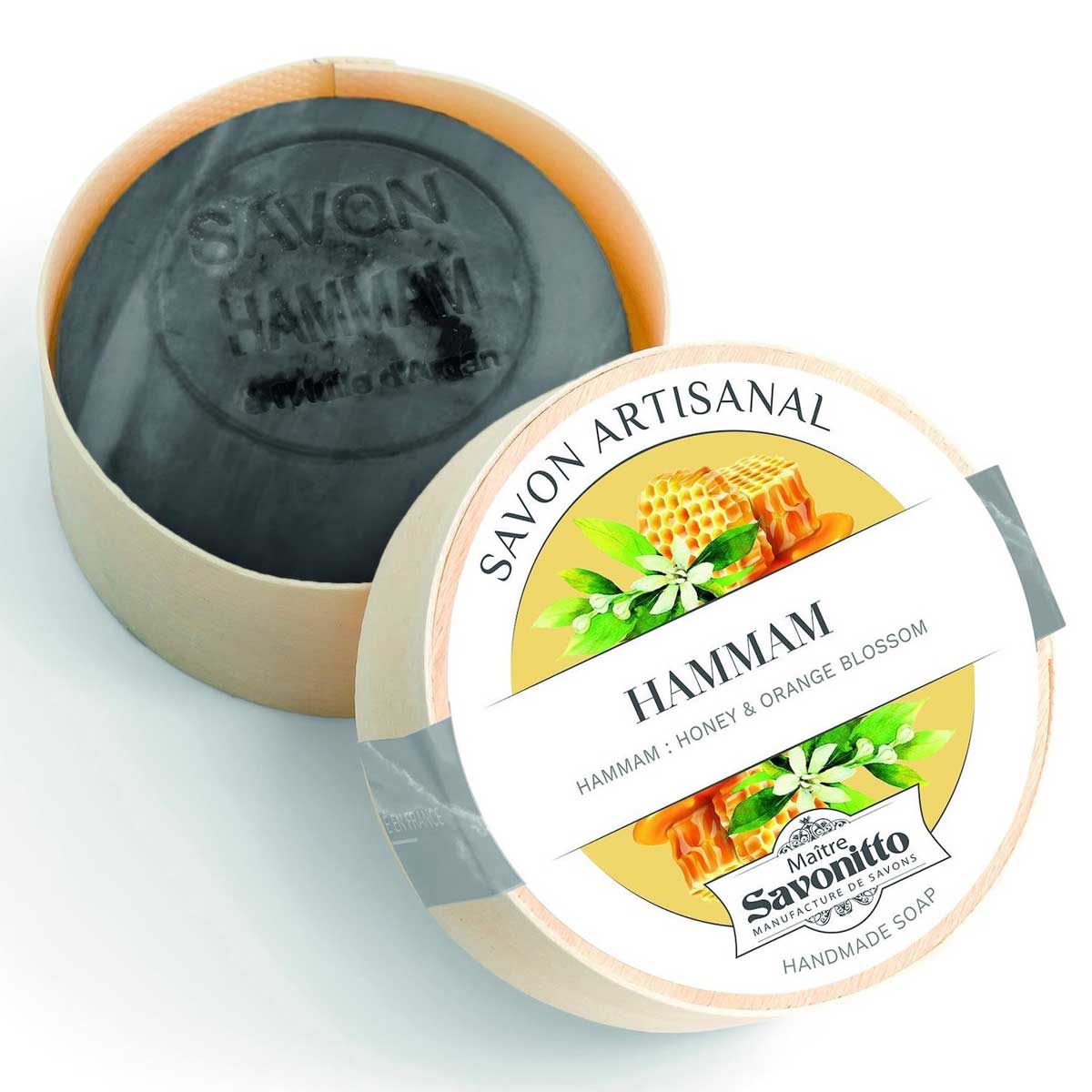 Savon Hammam - Honig / Orangenblütenseife von Maitre Savonitto