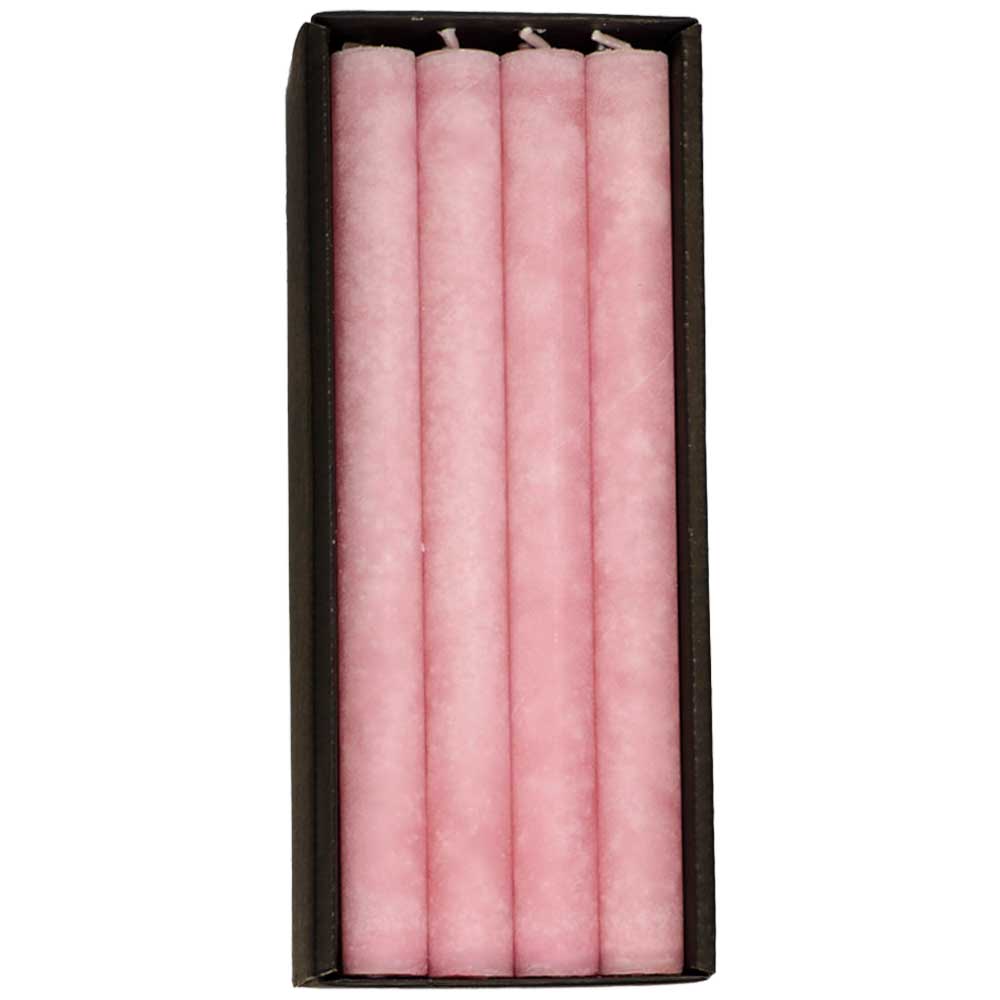 Schulthess Stabkerzen - Farbwelt Rosé hell