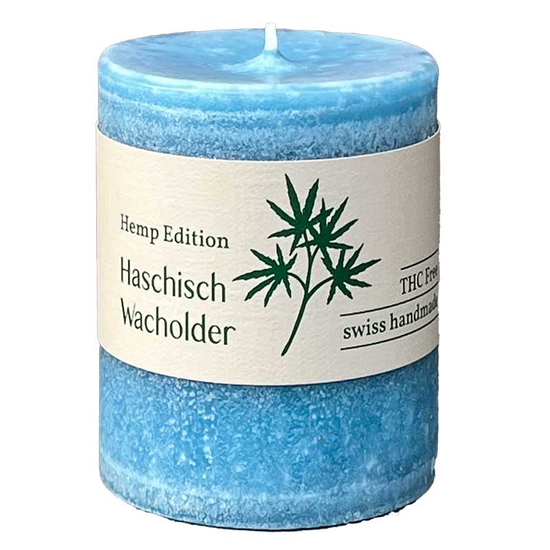 Haschisch Wacholder - die Hanfkollektion von Schulthess Duftkerzen