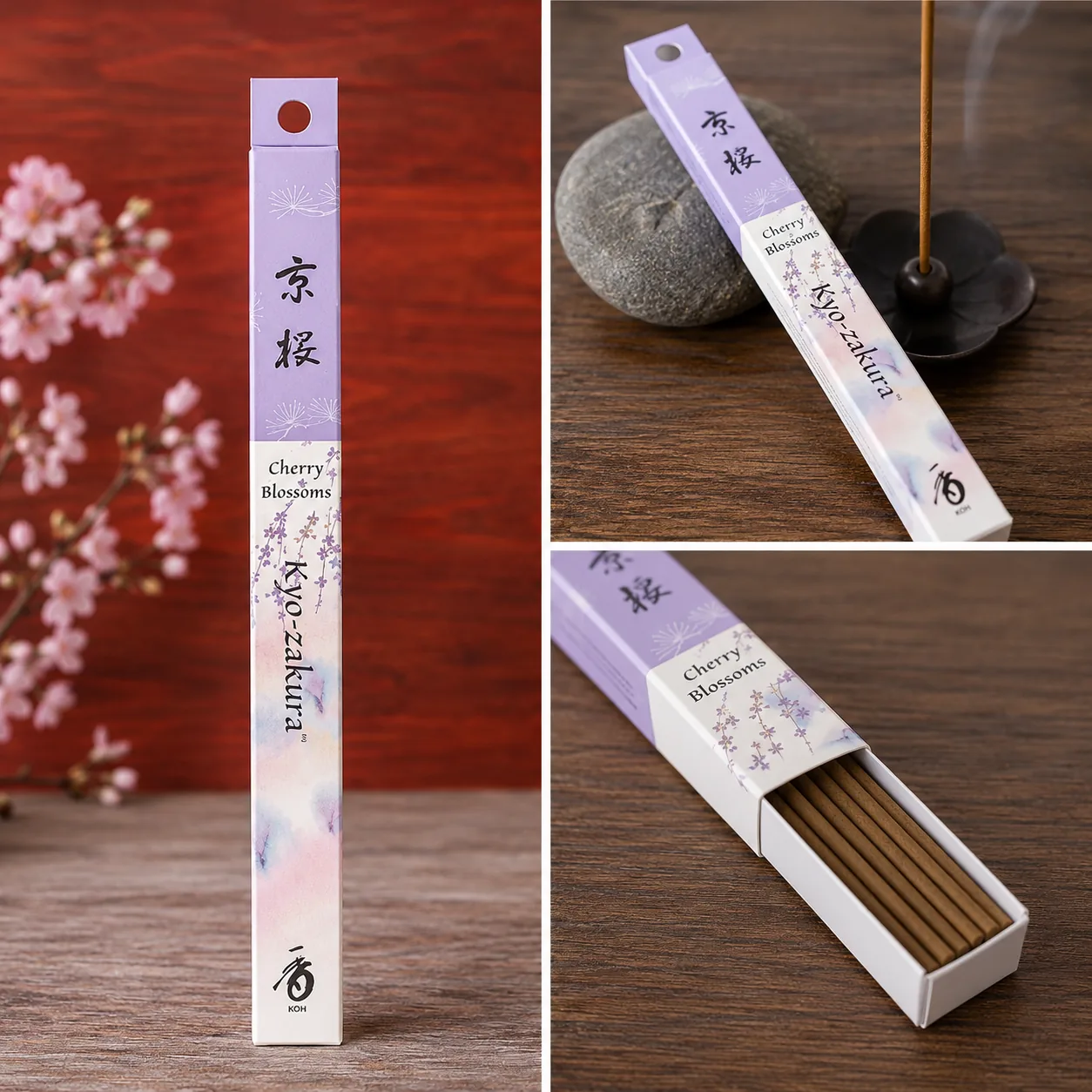 Kyo - zakura / Japanische Räucherstäbchen