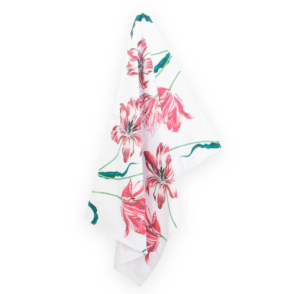 "Drei Tulpen" - Geschirrtuch / Anna Maria Sibylla Merian