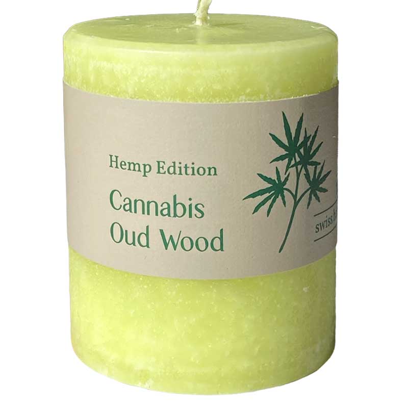 Cannabis Oudh Wood - die Hanfkollektion von Schulthess Duftkerzen