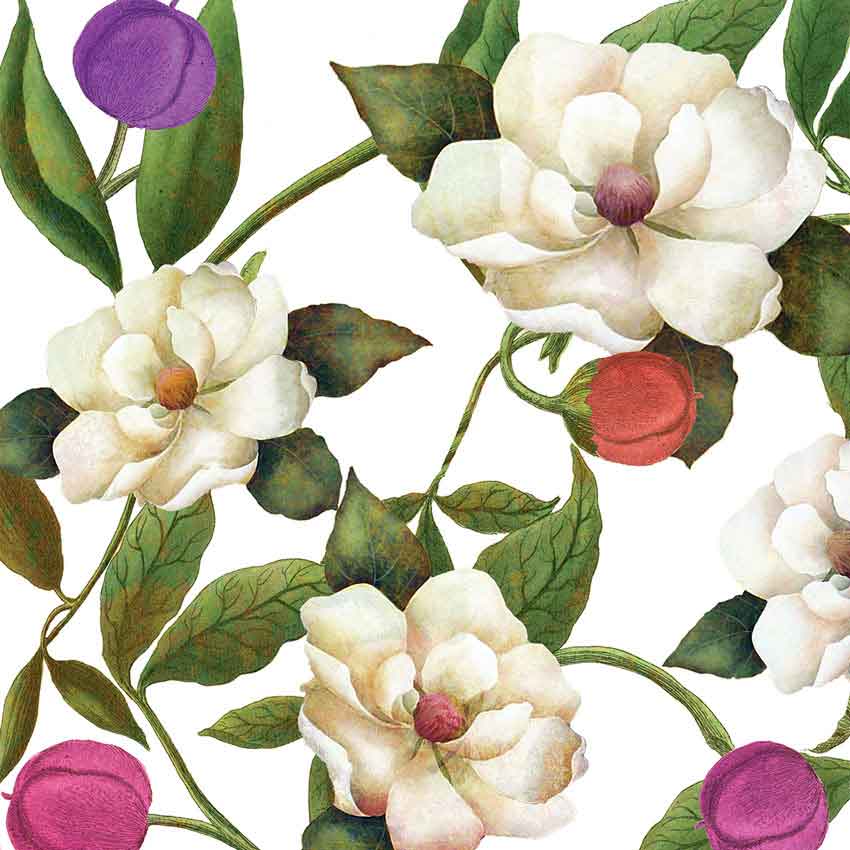 "Southern Magnolias", große Papierservietten von PPD "Southern Magnolias", große Papierservietten von PPD