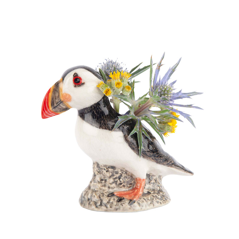 Puffin / Papageitaucher Mini Vase - von Quail Ceramics