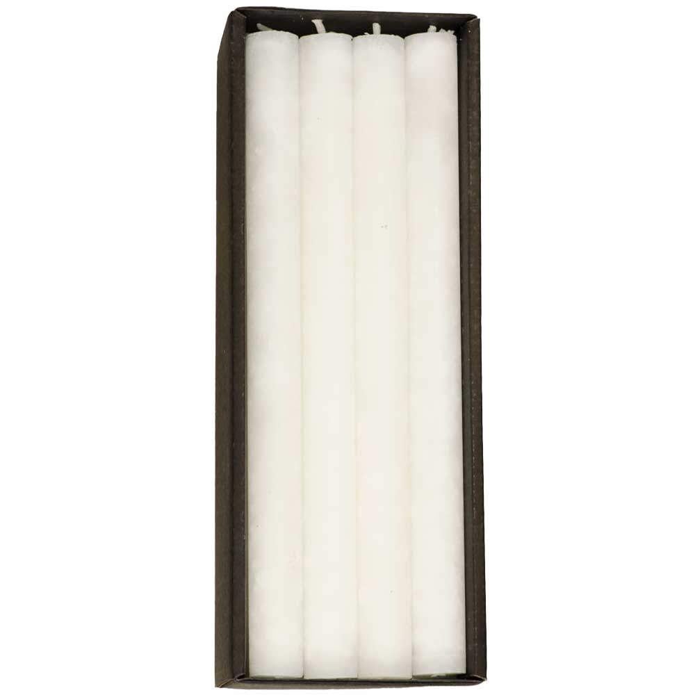 Schulthess Stabkerzen - Farbwelt weiss