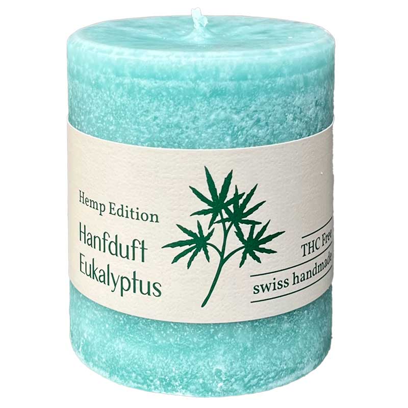 Hanfduft Eucalyptus - die Hanfkollektion von Schulthess Duftkerzen 