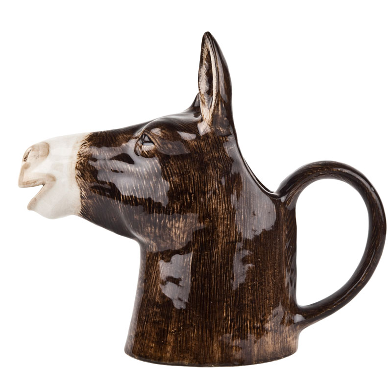 das große Esel- Kännchen / Jug von Quail Ceramics